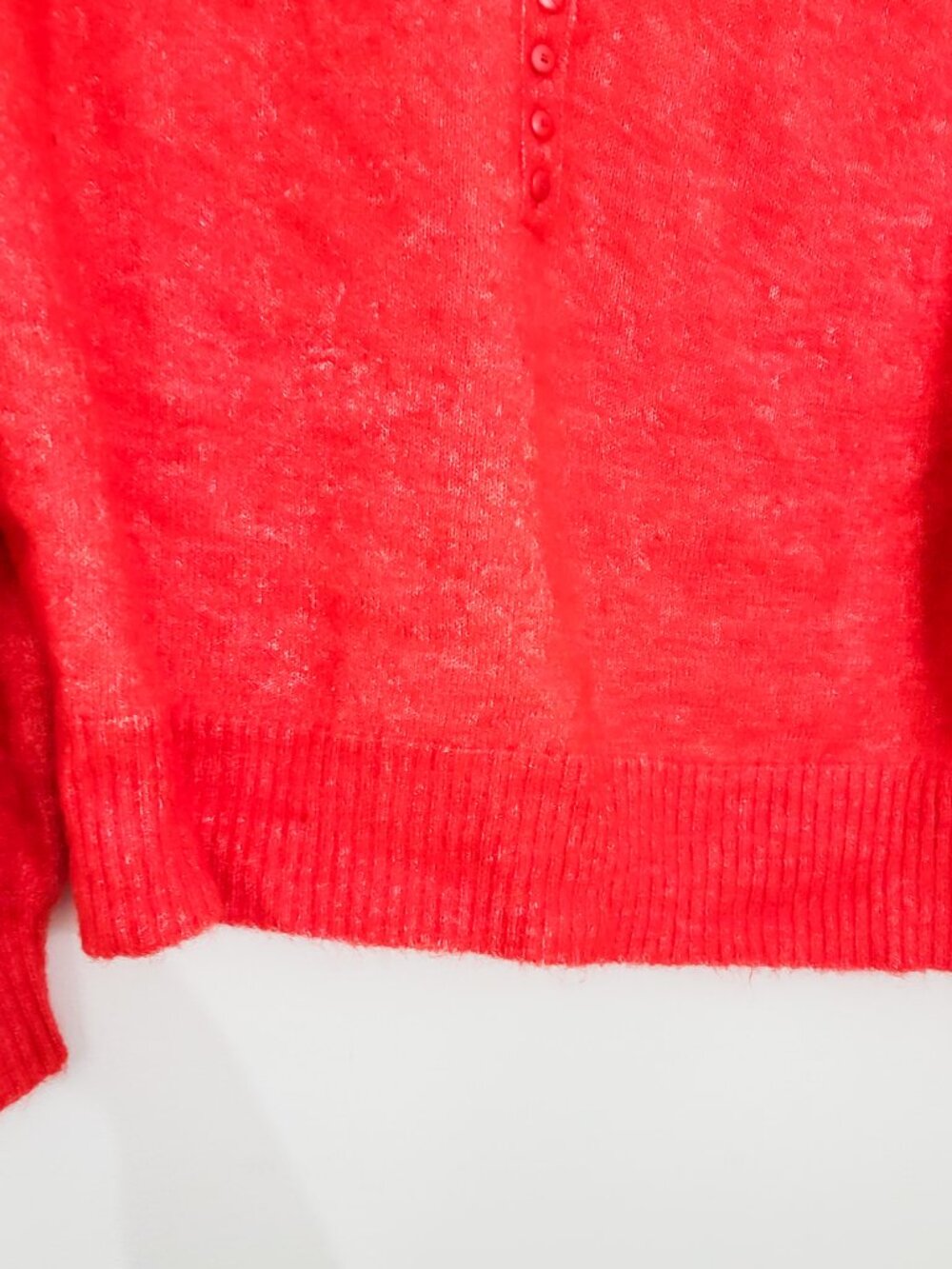Sezane Leon Jumper Sweater in Red Medium - Picture 4 of 8